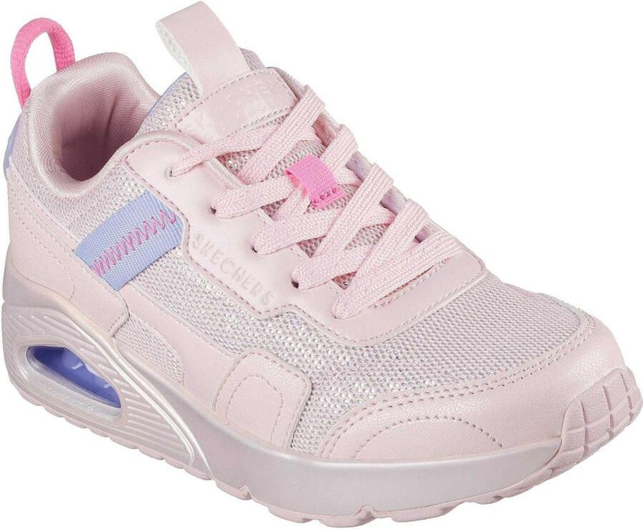Skechers Kinder Uno Laag Sneaker (Lichtroze)