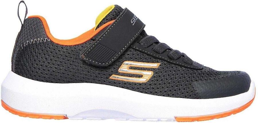 Skechers Kinderen Dyna Tread Sneakers (Grijs Oranje)