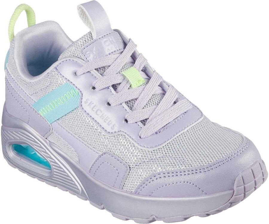 Skechers Kinderen Uno Low Cut Sneakers (Lavendel)