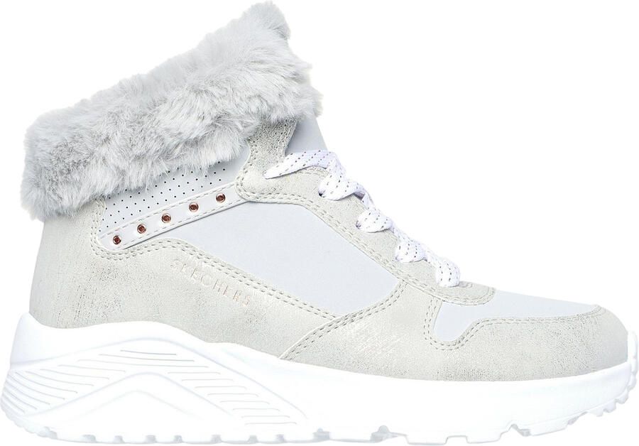 Skechers Kinderen Unolite Hoogtop Sneakers (Grijs)
