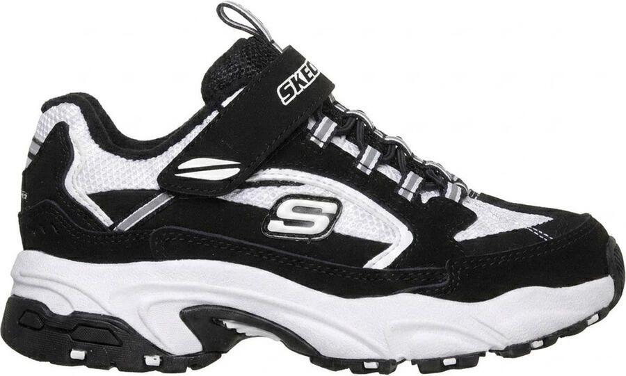 Skechers Lage sneakers voor kinderen (Zwart Wit)