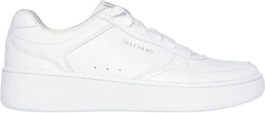 Skechers Leren sportschoenen voor dames (Court-model) (Wit)