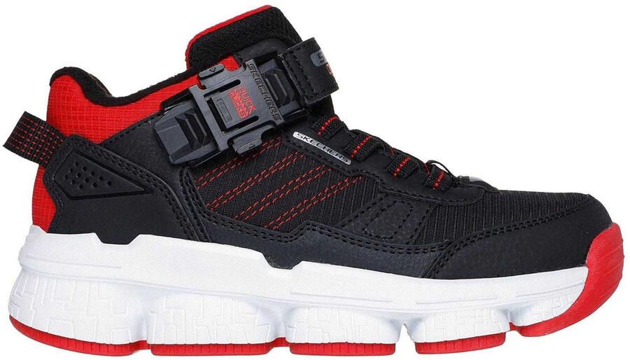 Skechers Lunnix-sportschoenen voor kinderen (Zwart Rood)