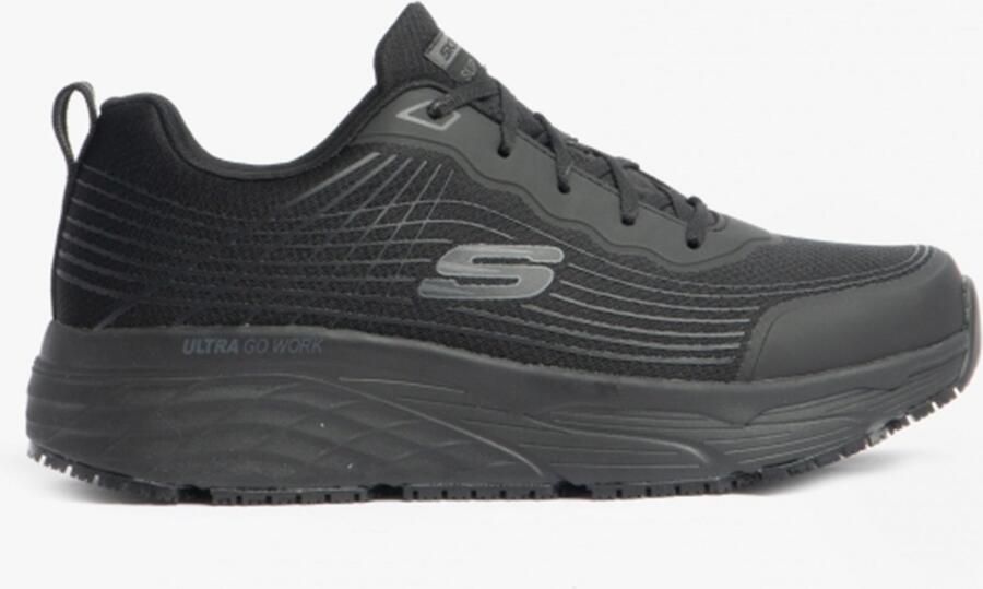 Skechers MAX CUSHIONING ELITE SR RYTAS Heren Mesh Sportschoenen Zwart