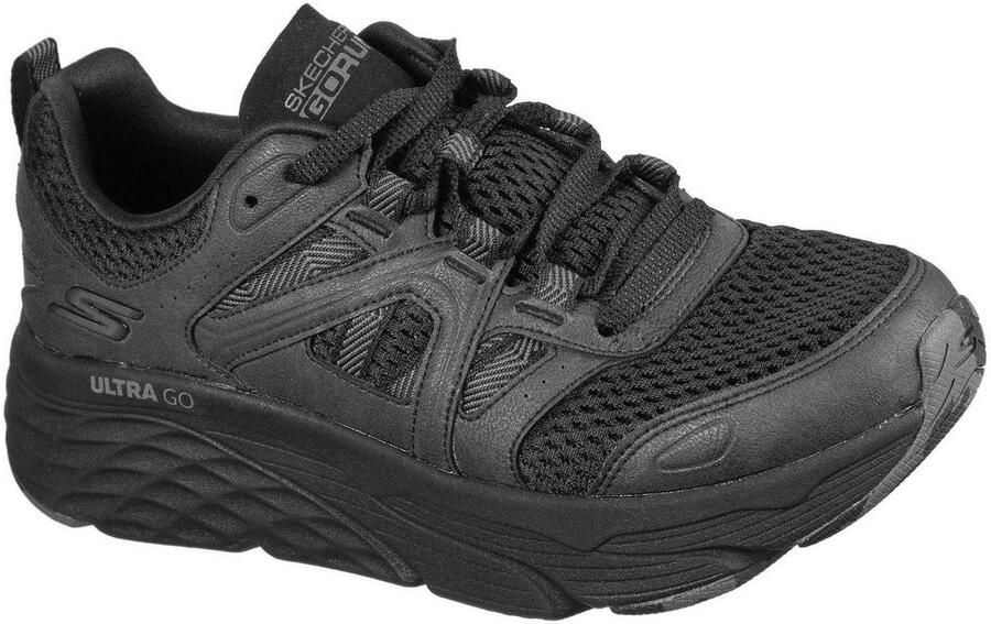 Skechers MC Elite Logo instapschoenen voor dames (Zwart)