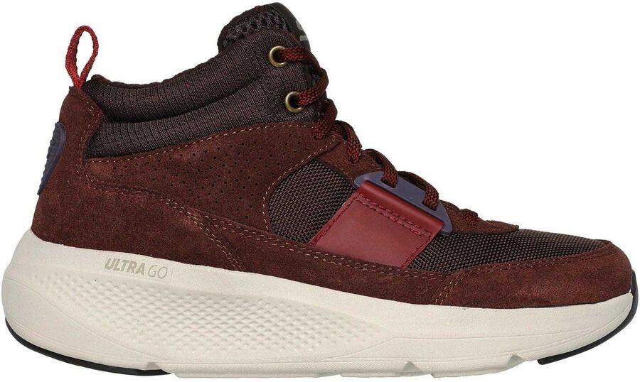 Skechers OTG Elevate suède instapschoenen voor dames (Bruin Taupe)