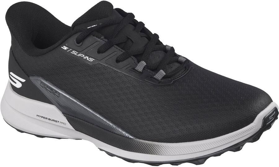 Skechers Pure Slip Ins Heren Zwarte Golfschoenen