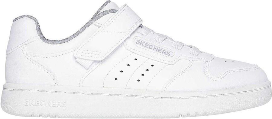 Skechers Q Street leren sportschoenen voor kinderen (Wit)