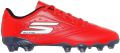 Skechers Razor voetbalschoenen voor kinderen (Firm Ground) (Rood Zwart) - Rood