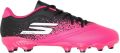 Skechers Razor voetbalschoenen voor kinderen (Firm Ground) (Roze Zwart) - Roze
