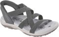 Skechers Reggae Slim Stretch Flex Textiel Dames Olijf Sandalen - Olijfgroen