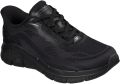 Skechers Relaxed Fit Flex Zayder Textiel Heren Zwarte Mesh Synthetische Sneakers - Zwart