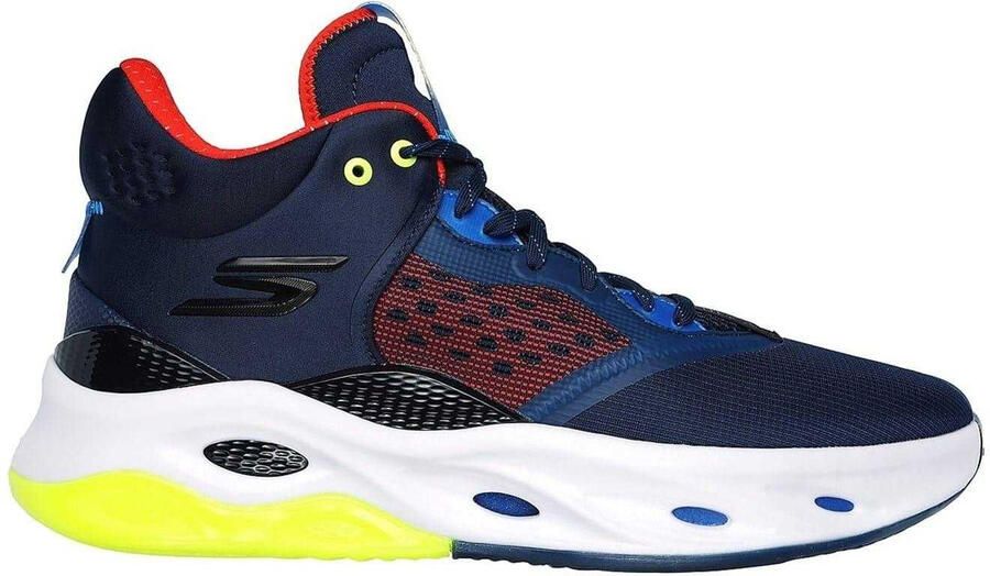 Skechers Skateschoenen van mesh voor heren (Marine Multikleurig)