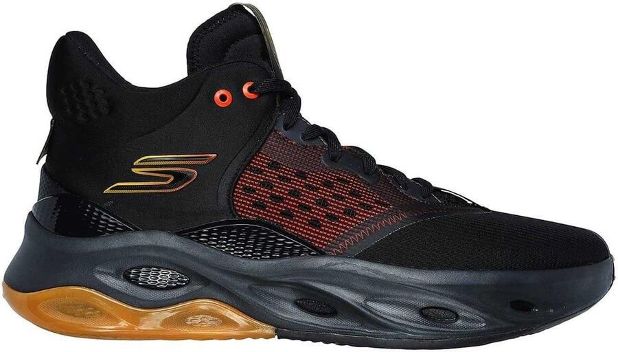 Skechers Skateschoenen van mesh voor heren (Zwart)
