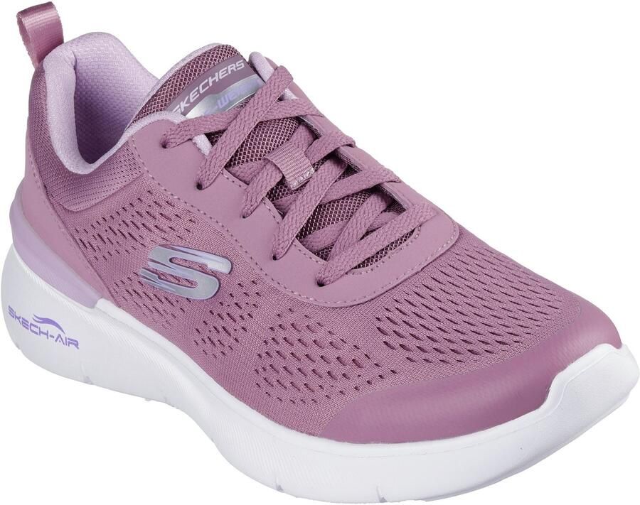 Skechers Skech-Air Dynamight 2.0 New Heights Textiele Dames Mauve Sneakers