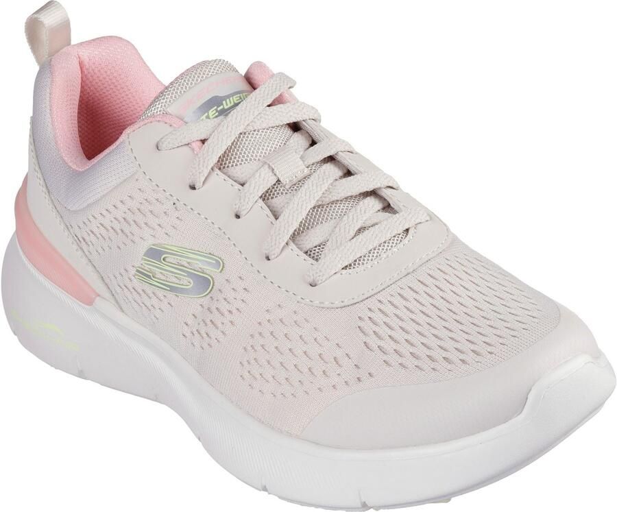 Skechers Skech-Air Dynamight 2.0 Nieuwe Hoogtes Textiel Dames Sneakers Natural Roze
