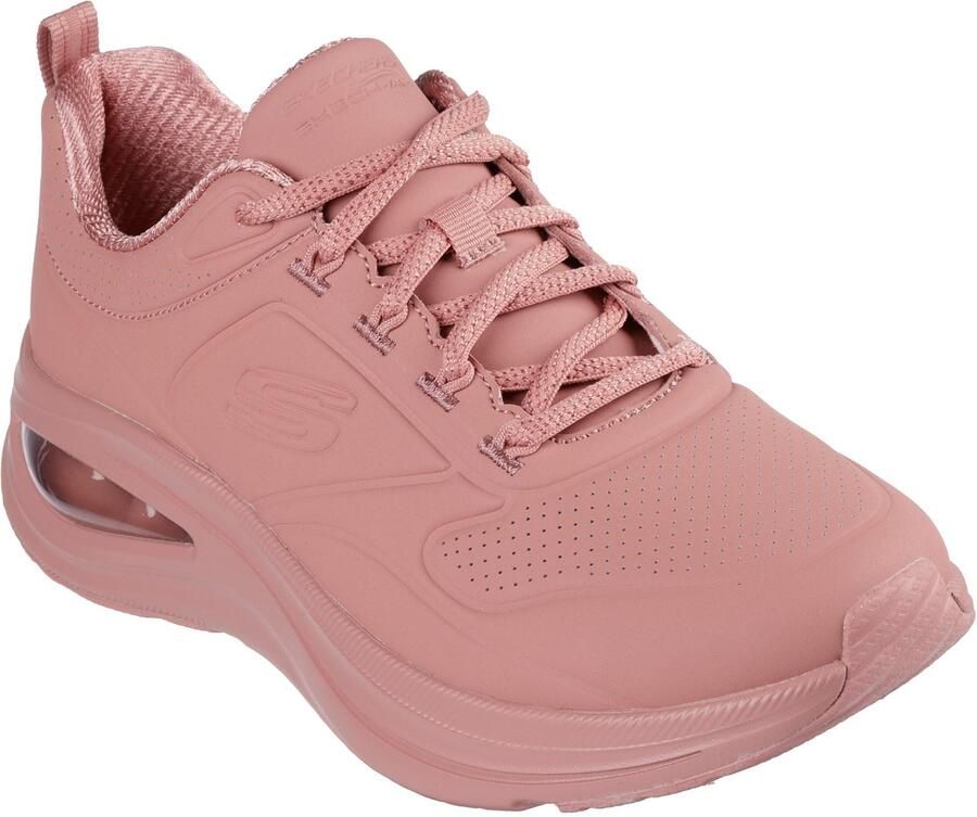 Skechers Skech-Air Meta Extraordinaire Synthetische Dames Rust Sneakers