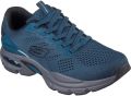 Skechers Skech-Air Ventura Textiel Heren Teal Zwart Trainers - Turquoise