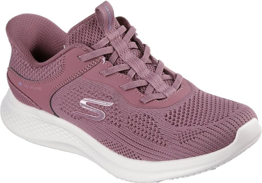 Skechers Skech-Lite Pro 2.0 Smooth Current Textiel Dames Donker Mauve Sneakers