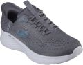 Skechers Skech-Lite Pro Primebase Textiel Heren Charcoal Blauwe Sneakers - Antraciet