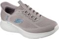 Skechers Skech-Lite Pro Primebase Textiel Heren Taupe Bruine Sneakers - Taupe