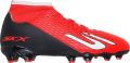 Skechers SKX 2 voetbalschoenen voor kinderen voor harde ondergrond (Rood Zwart) - Rood