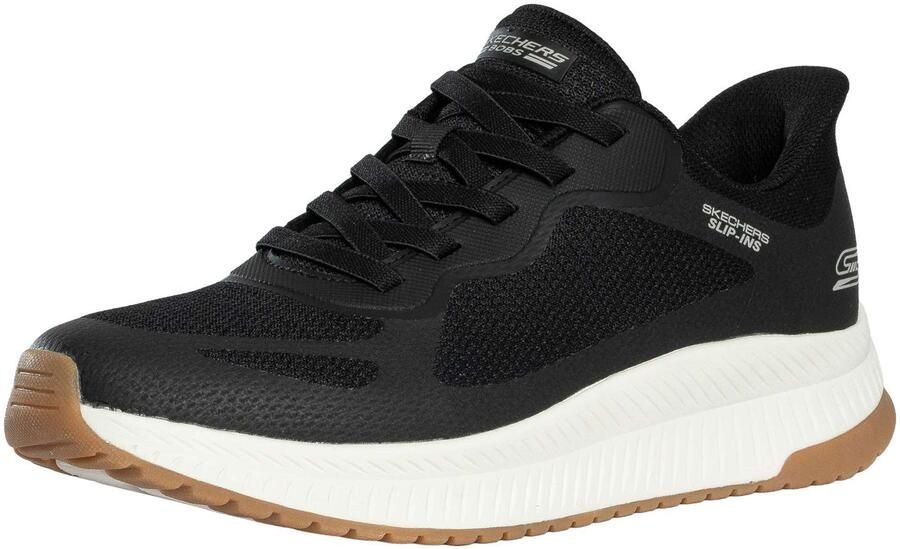 Skechers Slip-Ins BOBS Sport Squad Chaos 4 Trainers Zwart