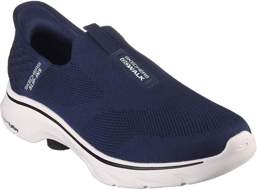 Skechers Slip-ins: GO WALK 7 Easy On 2 Mesh Heren Sneakers Navy