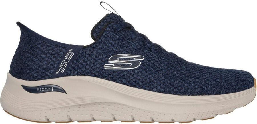 Skechers Slip Ins Look Ahead Arch Fit 2.0 Sneakers in Donkerblauw