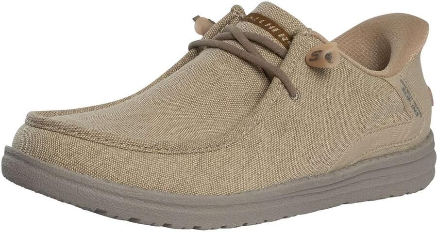 Skechers Slip-Ins Relaxed Fit Melson Trainers Beige