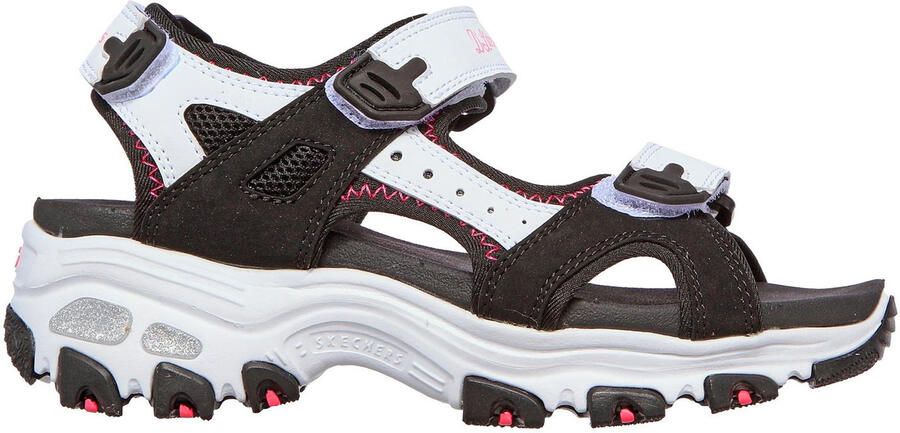 Skechers Sport sandalen voor kinderen (Zwart Wit)