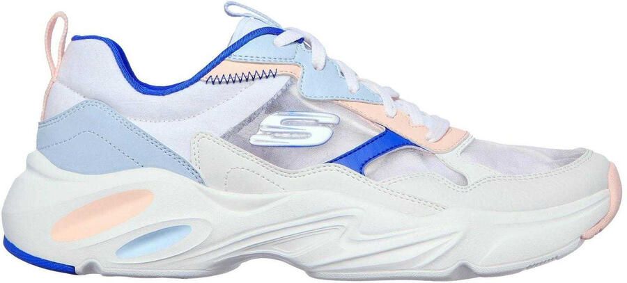 Skechers Stamina Airy-schoenen voor dames (Wit multikleurig)