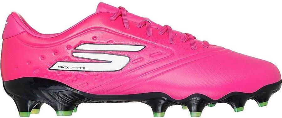 Skechers Stevige voetbalschoenen voor volwassenen (Roze Zwart)
