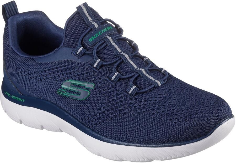 Skechers Summits Tallo Textiel Heren Sneakers Navy
