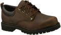 Skechers Tom Cats Leren Heren Donkerbruine Veterschoenen - Bruin