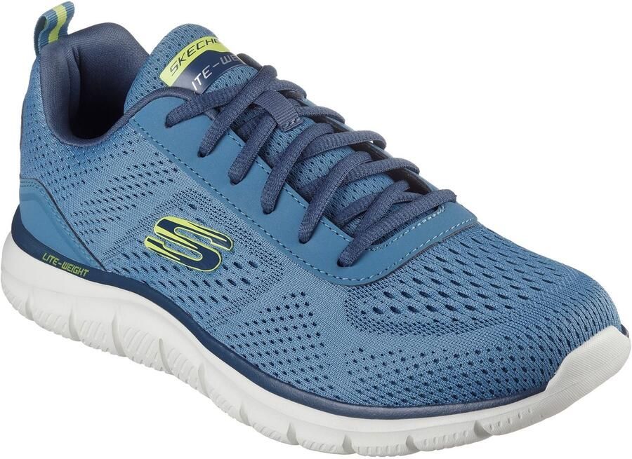 Skechers Track Leshur Polyester Heren Slate Sneakers