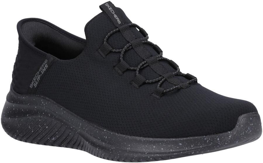 Skechers Ultra Flex 3.0 Right Away Heren Zwarte Brede Sneakers