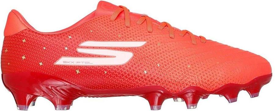 Skechers Unisex Volwassen SKX 1.5 Gebarsten Vaste Grond Voetbalschoenen (Koraal)