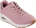 Skechers Uno Shimmer Away Trainer - Rose