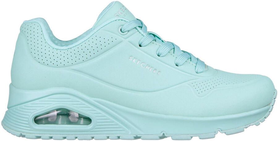 Skechers Uno Stand On Air Pastel-sportschoenen voor dames (Munt)
