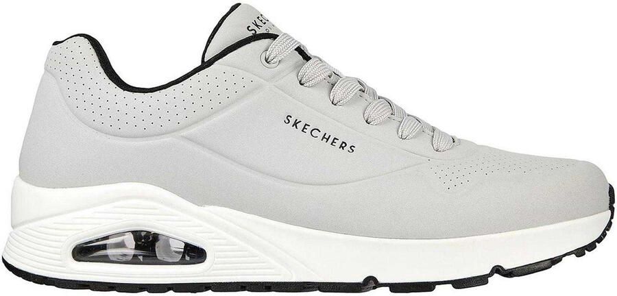 Skechers Uno Stand On Air Skech-Air sportschoenen voor heren (Lichtgrijs)