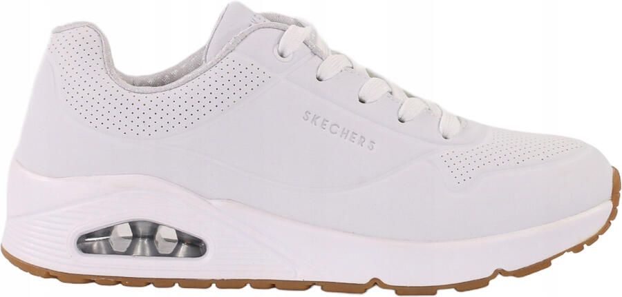 Skechers Uno Stand On Air-trainers voor kinderen (Wit)