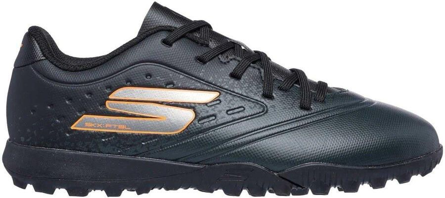 Skechers Voetbalschoenen met kunstgraszool van Razor voor kinderen (Zwart Oranje)