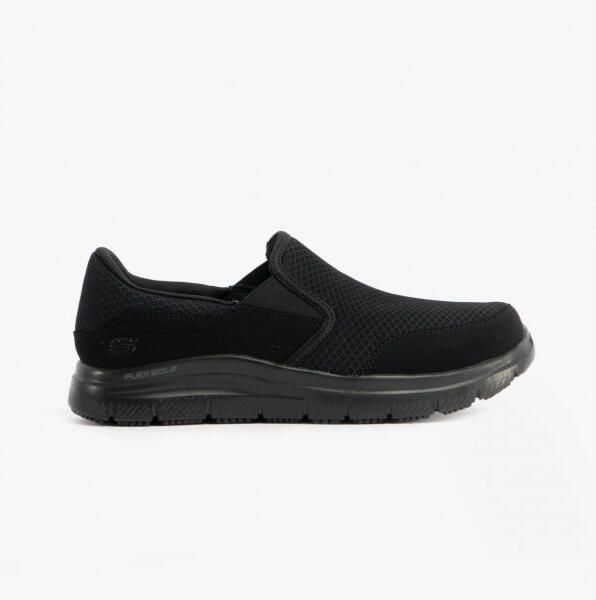 Skechers WIDE FIT: FLEX ADVANTAGE MCALLEN SR Heren Sneakers Zwart