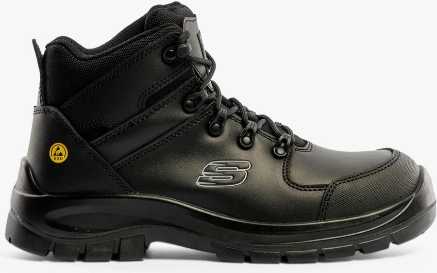 Skechers Work 200187EC BLK TROPHUS KILRAM Heren Veiligheidslaarzen Zwart