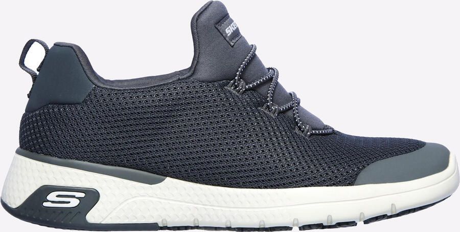 Skechers Workwear Marsing Waiola SR Mesh Dames Charcoal Sneakers