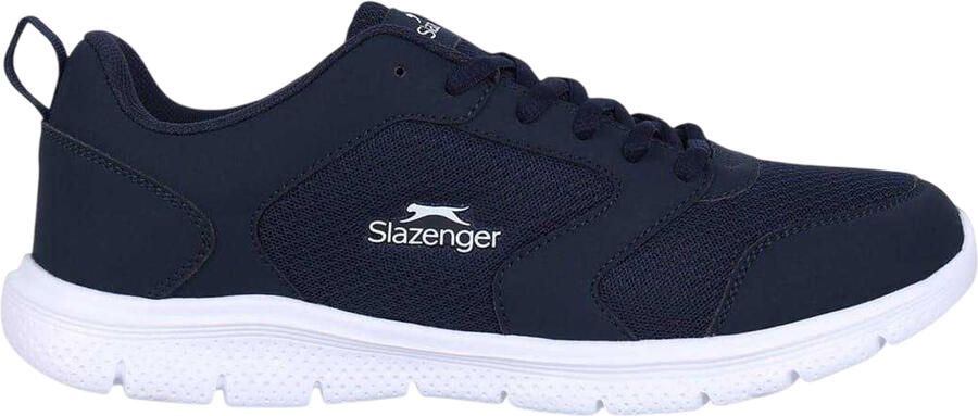 Slazenger Force Mesh-sportschoenen voor heren (Marine Wit)