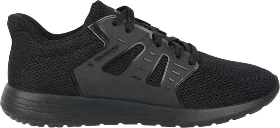 Slazenger Heren Clayton Mesh Casual Flat Trainers (Zwart)