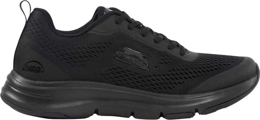 Slazenger Heren Curve Support Mesh Trainers (Zwart)