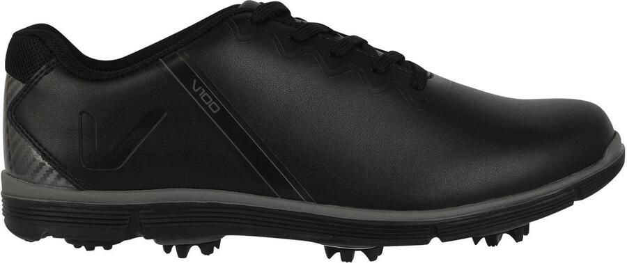Slazenger Heren V100 Spiked Golfschoenen (Zwart)